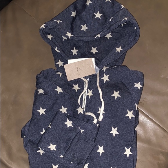 Alternative Apparel Adrian Eco-Fleece Zip Hoodie - Picture 4 of 8